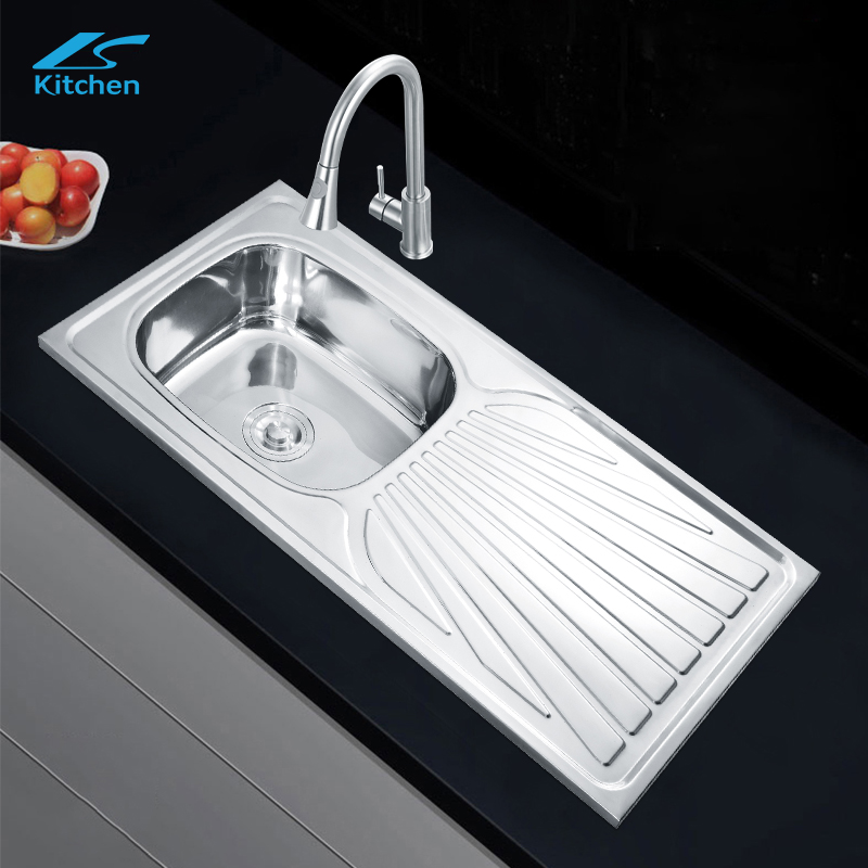 Поставщик мойки из нержавеющей стали LS-10050C для бытовой кухни