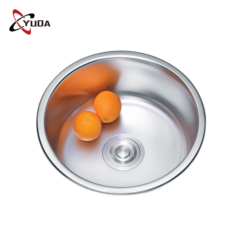 Маленькая круглая раковина для ванной комнаты, кухонная раковина Lavabo Table Top Wash Art Basin Single Bolw Sinks
