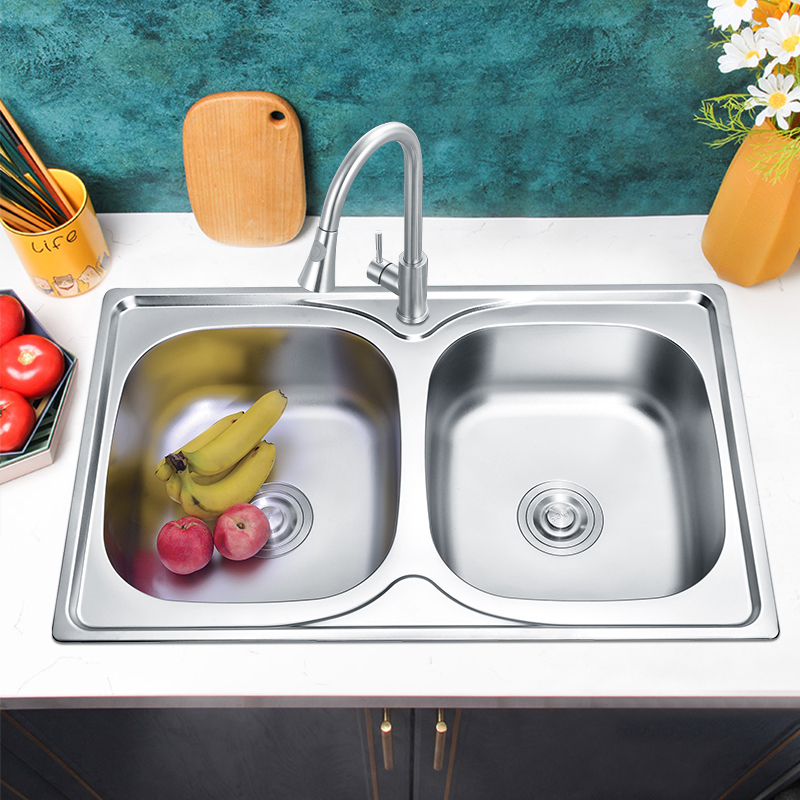 LS-8050DB Мойка для фермерского хозяйства, уличная, из нержавеющей стали, для мытья овощей, приготовления пищи, ресторана