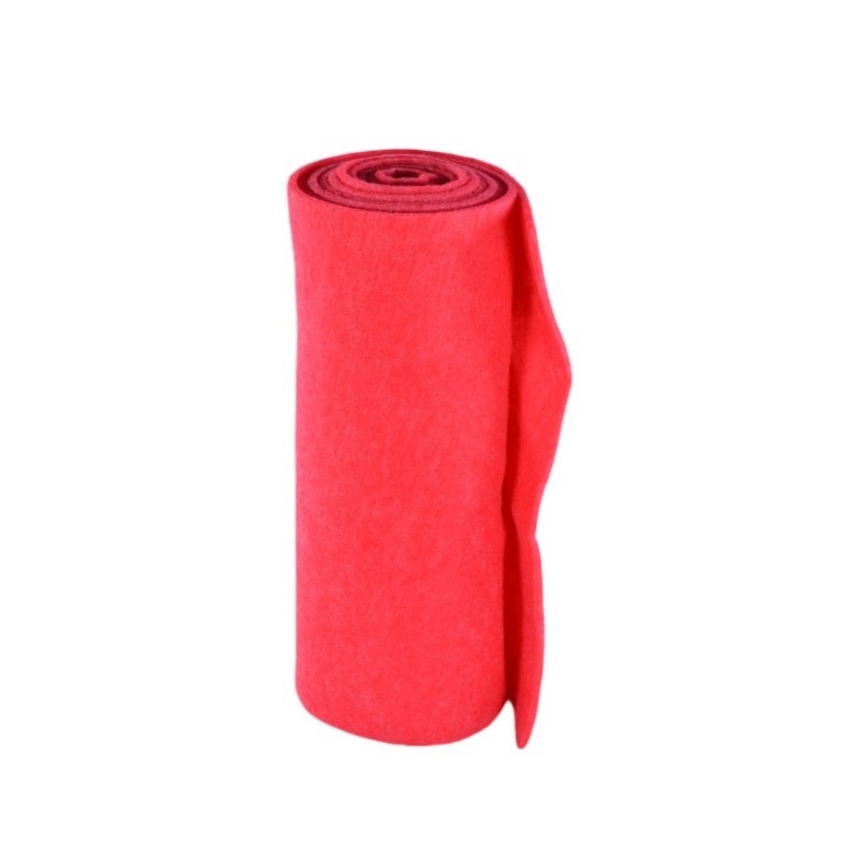 Синтетический волокно，красный цвет