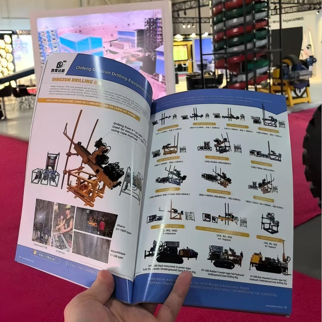 Буровая мощь Dingzun, сияющая в Персии! Буровые установки Chifeng Dingzun отправляются на международную выставку в Иран
