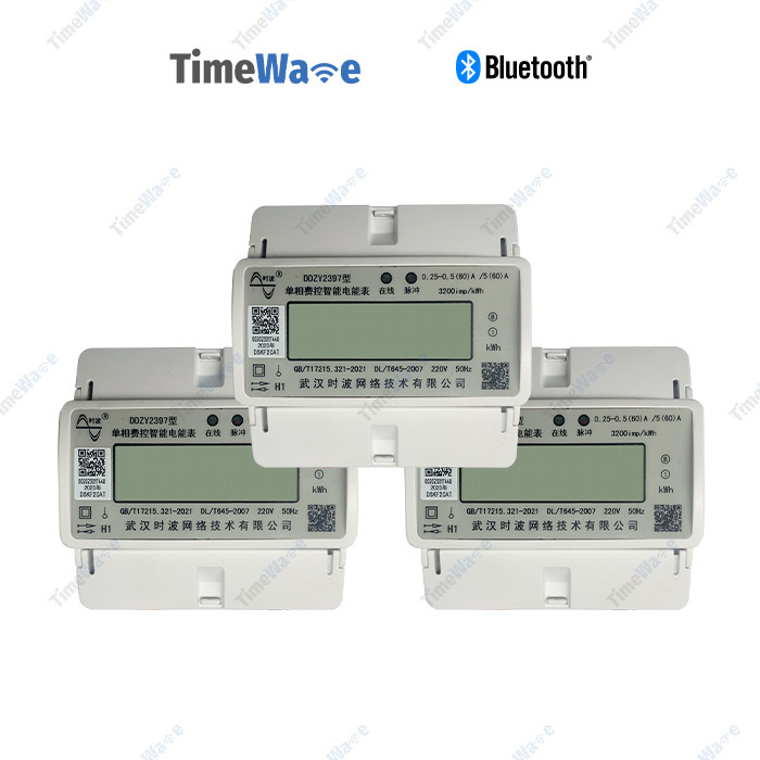 Умный Bluetooth родительско-детский электронный энергомер: однофазный, Lorawan / Nb / 4G / WiFi с возможностью предварительной оплаты электроэнергии и удаленным управлением и решением Ami / AMR