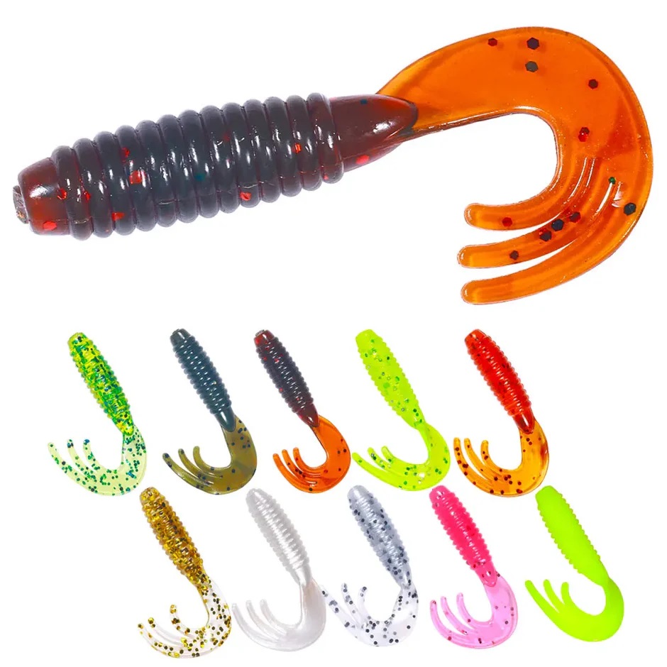 Lureswholesale® 4cm0.8g 20pcsbag Искусственные мягкие приманки