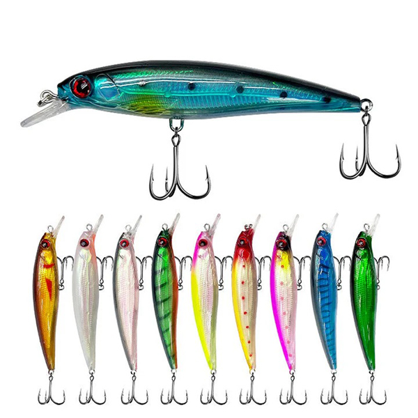 Lureswholesale® 11cm13.5g Minnow Lure приманки пластиковые муха рыбалка приманки
