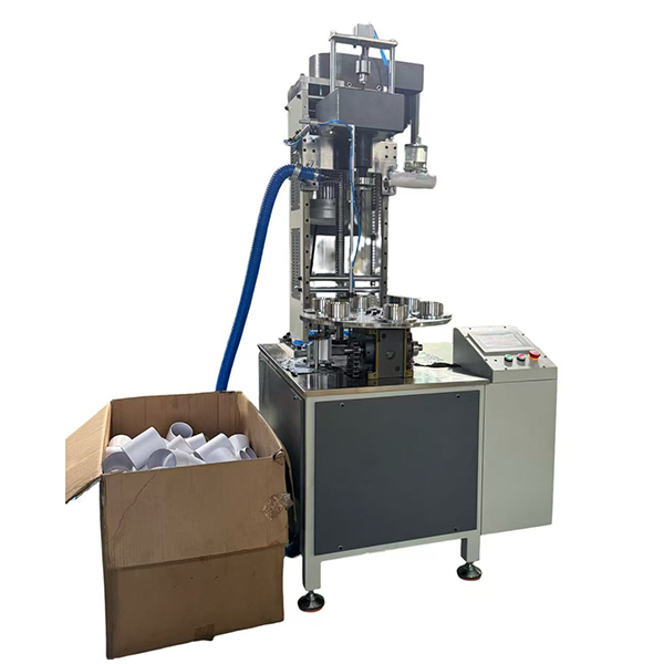 Революция в производстве упаковки! Компания Wenzhou Lifei Plastic Machinery Co., Ltd. представляет новый шестистанционный обжимной станок для бумажных гильз