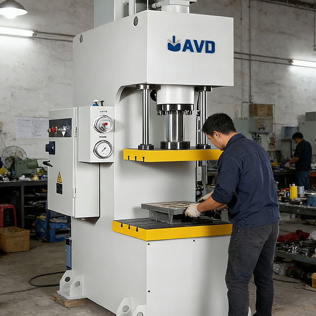 Одноколонный гидравлический пресс AVD — эффективное решение для производственных предприятий стран СНГ