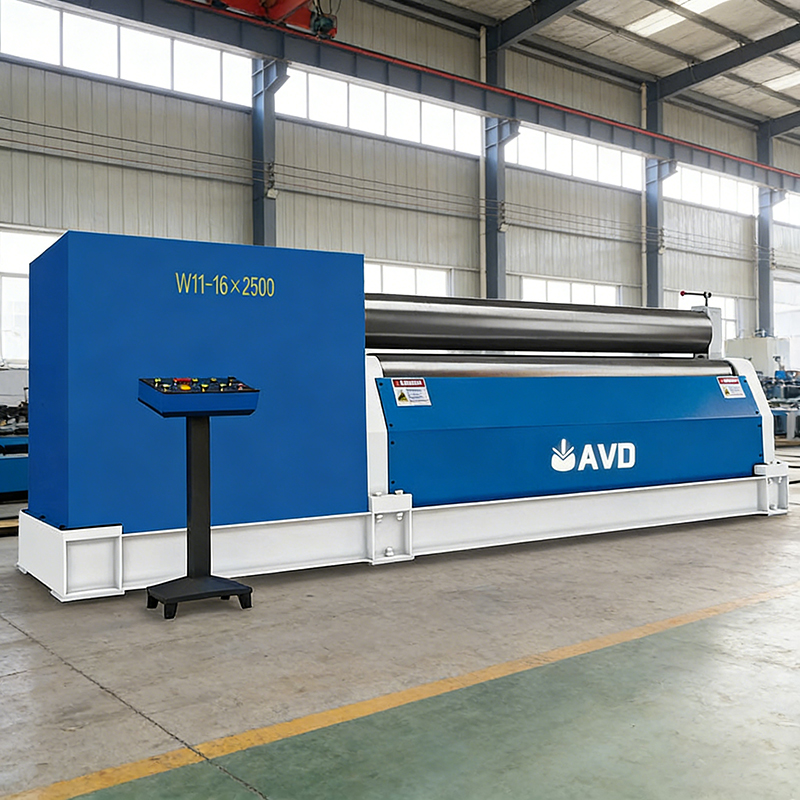 W11 Трехвалковый-листопрокатный-станок