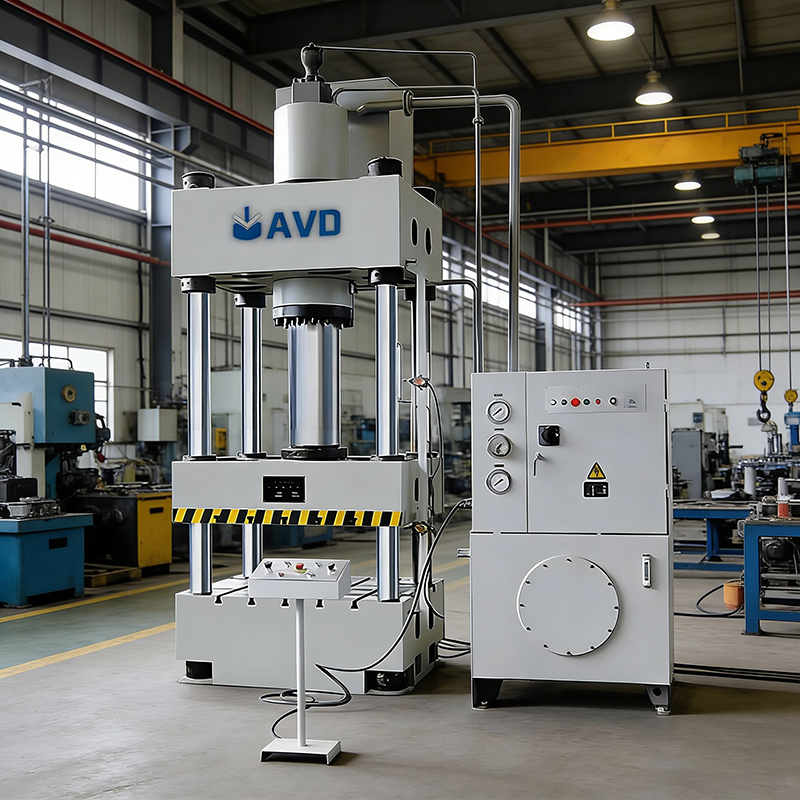AVD Четырёхколонный гидравлический пресс: ключевое оборудование для решения производственных проблем