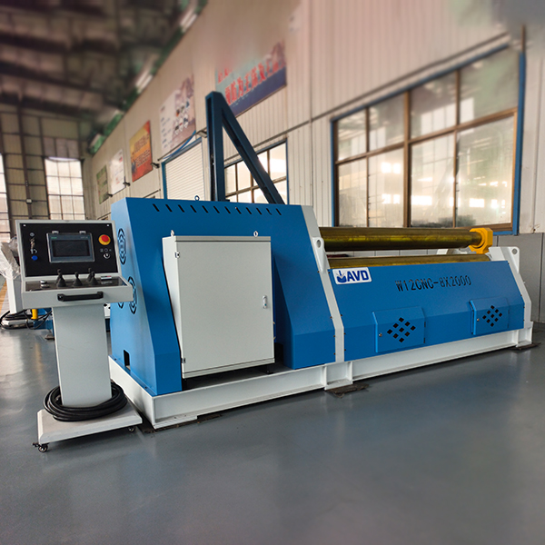 Четырёхвалковый Вальцовочный станок модели W12CNC
