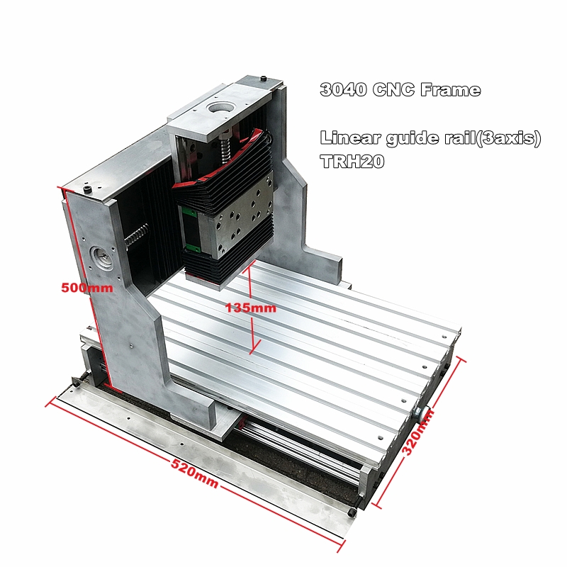 Линейная направляющая рамы CNC 3040 для гравировального сверлильного фрезерного станка DIY-CF1042