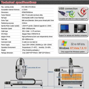 CNC Router Machine 6040Z (8)