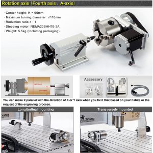 CNC Router Machine 8060Z-2200W USB (12)