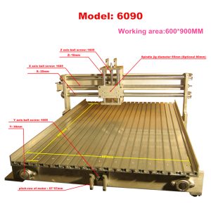 cnc router frame 6090 (3)