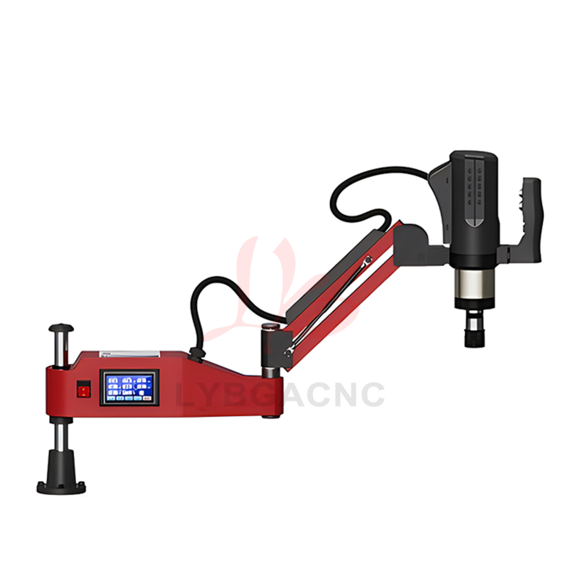 M6-M24-M36 CNC электрический резьбонарезной станок серводвигатель электрический метчик сверление с патронами легкий рука электроинструмент резьбонарезной станок-GSJ2070