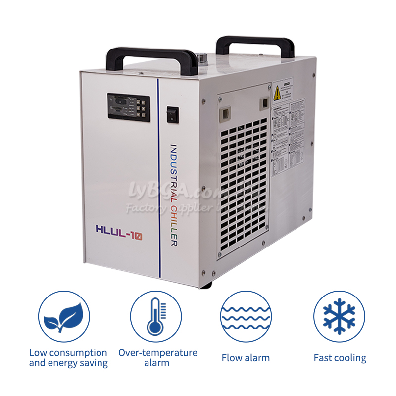 LY HLFL-10 UV Laser Chiller For Ультрафиолетовый лазер маркировки воды Cool Water Емкость резервуара 6L Максимальный напор 15m-L41019