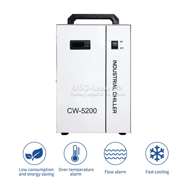 LY промышленный чиллер CW-5200AH CW серии водяного охлаждения емкость бака 6L-L41003
