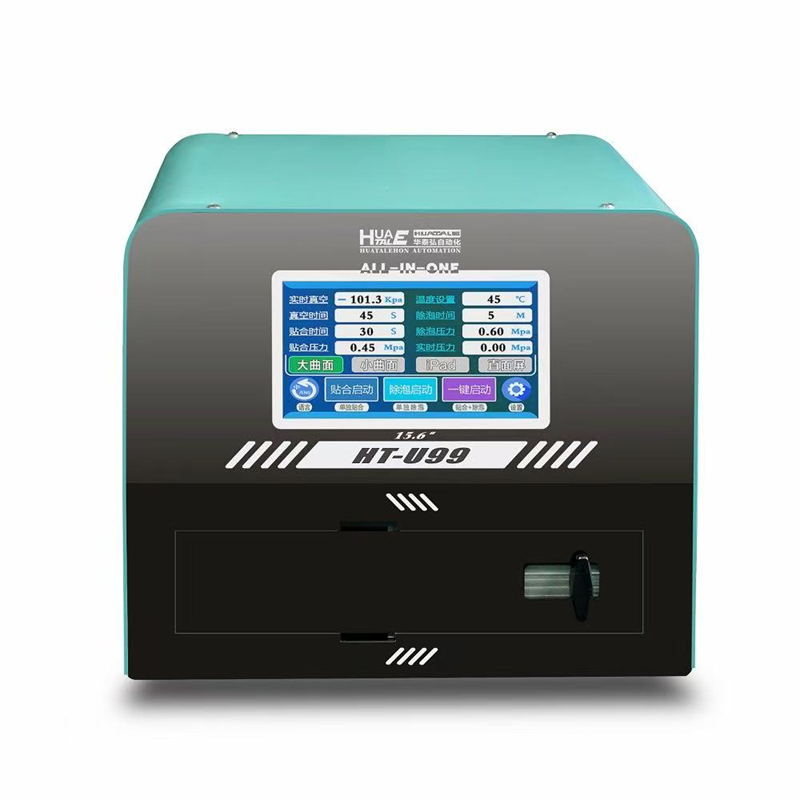 LY HUATALE U99 — настольный многофункциональный ламинатор с сенсорным экраном «4 в 1» с вакуумной системой OCA-M10231-1