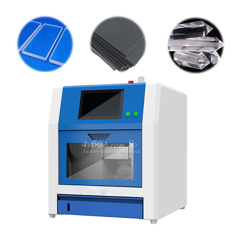 Настольный мини-станок для резки проволокой LY-180 с многоугольной резкой. Профессиональная резка различных твердых и хрупких материалов, возможность резки как плоских, так и профильных заготовок-CMT122