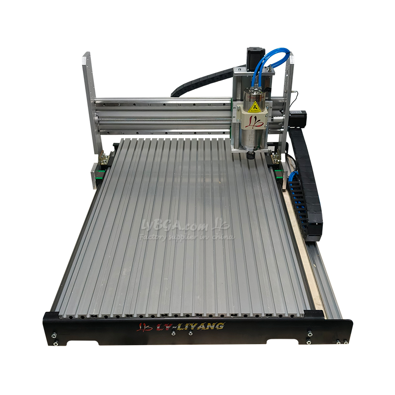 LYBGACNC промышленный автономный станок для гравировки, сверления и фрезерования с ручным управлением и системой управления DAPSCNC, модели LYFS3090, 6090, 80120; рабочий ход 300*900 и 600*900 мм-CD1099