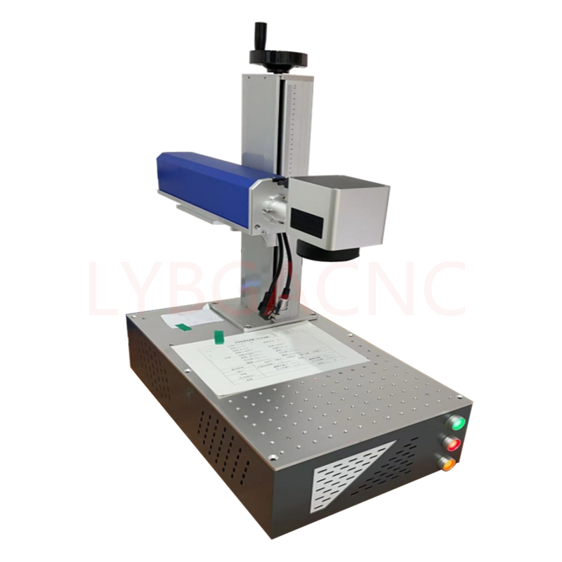 Разобранная настольная мини-система выравнивания с гальванометрическим сканером LY все в одном оптоволоконный лазерный станок для маркировки табличек и гравировки Поддерживает гравировку, возможность модернизации-DBJ2066