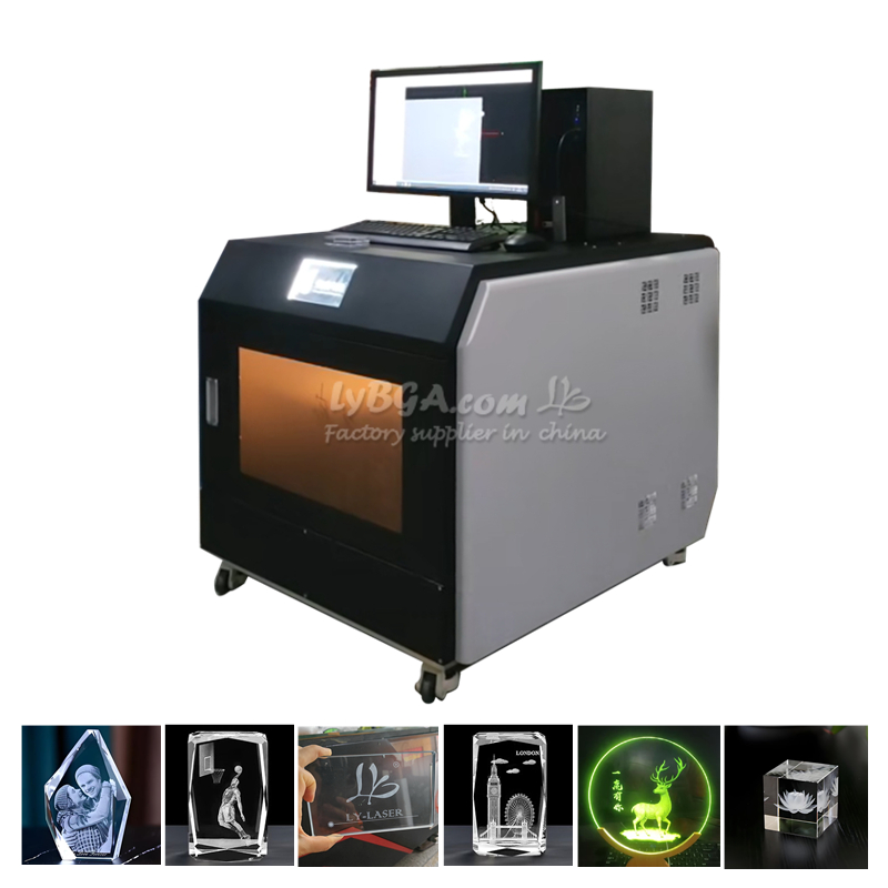 LY Laser станок для внутренней гравировки 2D и 3D модель LY-A02-DBJ3174