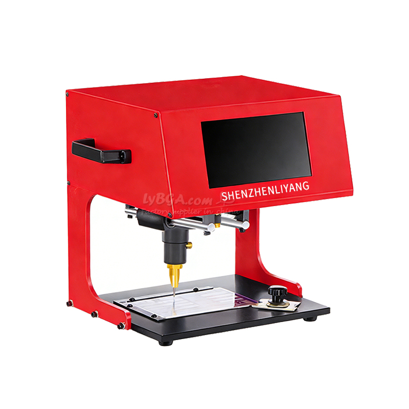 Настольные маркировочные станки, граверы и принтеры LYBGACNC с сенсорным экраном, пневматическим или электрическим приводом-DBJ3340