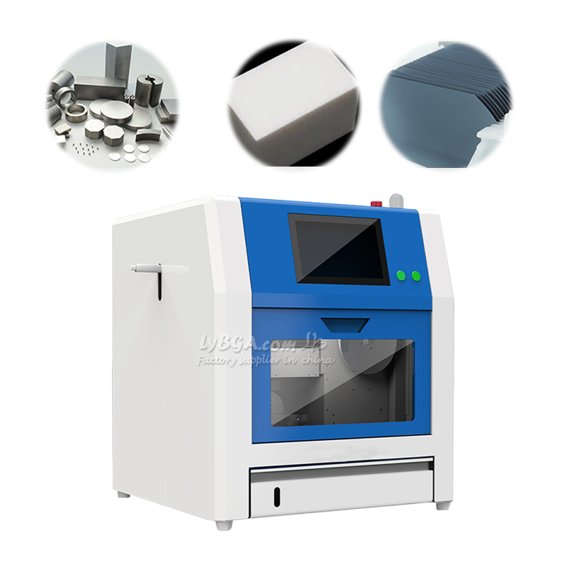 Настольный мини-станок для резки проволокой LY-180 с многоугольной резкой. Профессиональная резка различных твердых и хрупких материалов, возможность резки как плоских, так и профильных заготовок-CMT122