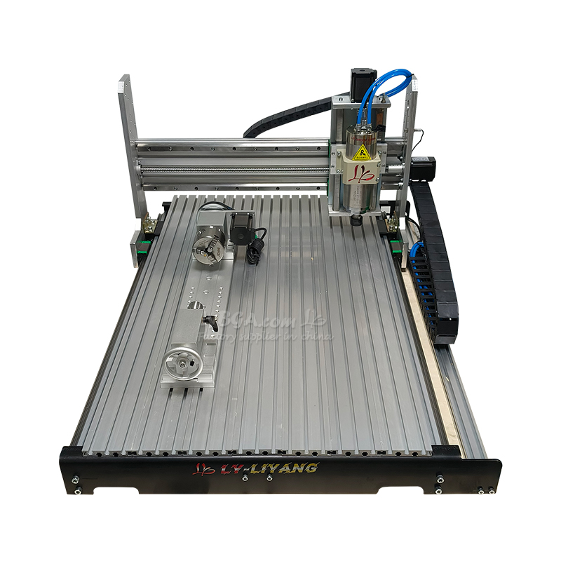 LYBGACNC промышленный автономный станок для гравировки, сверления и фрезерования с ручным управлением и системой управления DAPSCNC, модели LYFS3090, 6090, 80120; рабочий ход 300*900 и 600*900 мм-CD1099