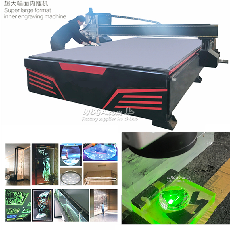 LY Laser станок для внутренней гравировки 2D и 3D модели LY-C001–006