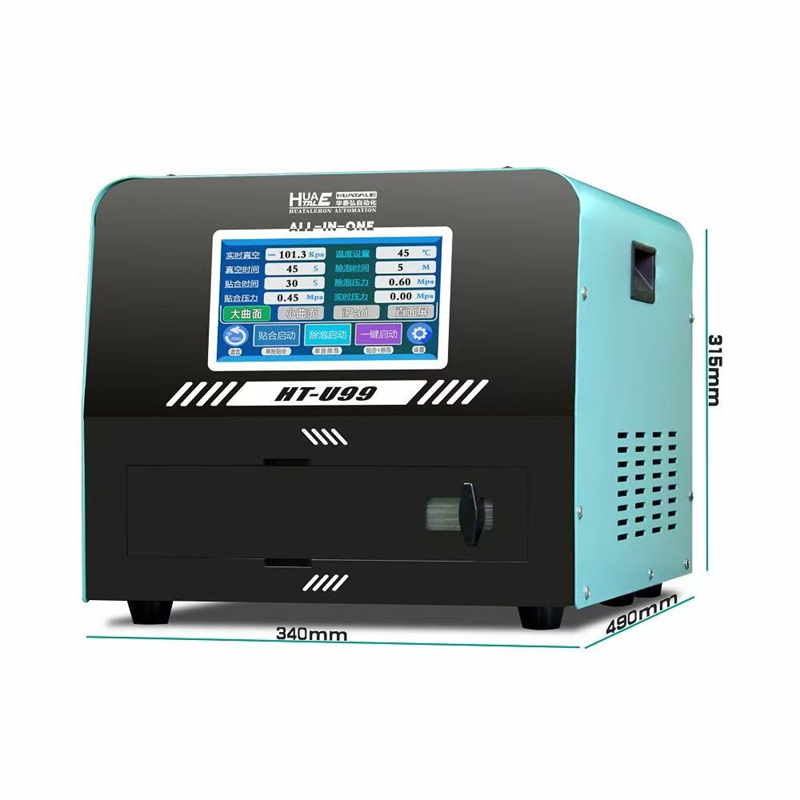 LY HUATALE U99 — настольный многофункциональный ламинатор с сенсорным экраном «4 в 1» с вакуумной системой OCA-M10231-1