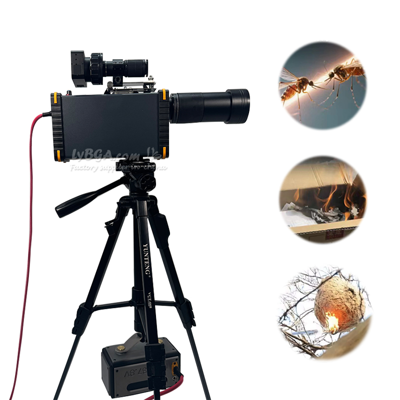 Комплект для очистки лазером BWT Laser 500 Вт, индивидуальная настройка, дальность действия до 85 метров, ручная фокусировка, пульт дистанционного управления и дистанционное зажигание-L60021