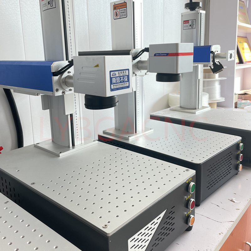Разобранная настольная мини-система выравнивания с гальванометрическим сканером LY все в одном оптоволоконный лазерный станок для маркировки табличек и гравировки Поддерживает гравировку, возможность модернизации-DBJ2066