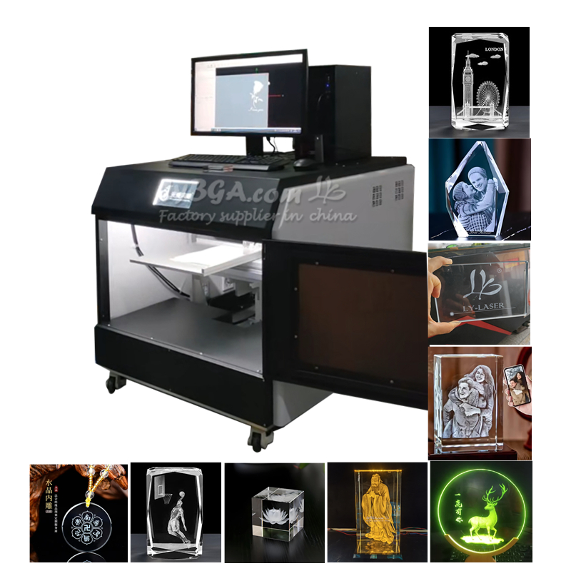 LY Laser станок для внутренней гравировки 2D и 3D модель LY-A02-DBJ3174
