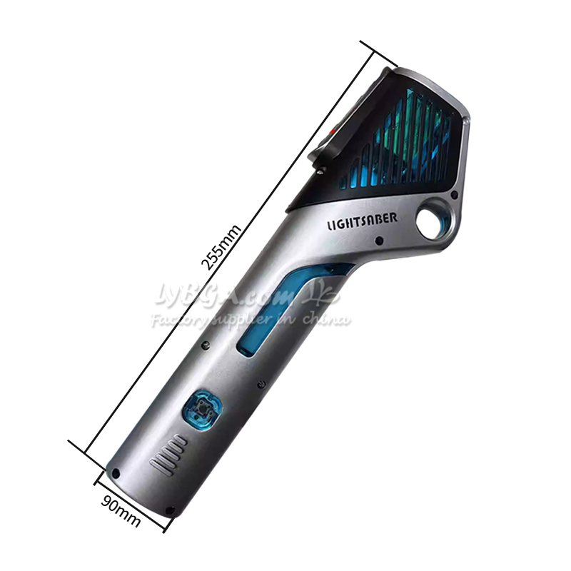 DIY Взрослые игрушки 70W Lightsaber Световой меч Модель Ручной лазерный пульт дистанционного зажигания со встроенным прицеливания красный свет / Off-Axis-L60011