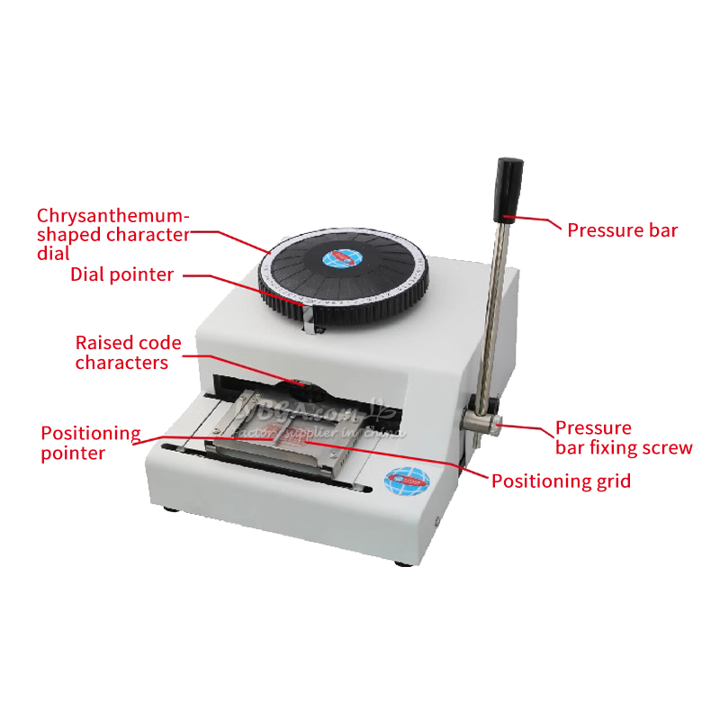 LY-52D машина для тиснения табличек из нержавеющей стали с рельефными символами-DBJ3338-1