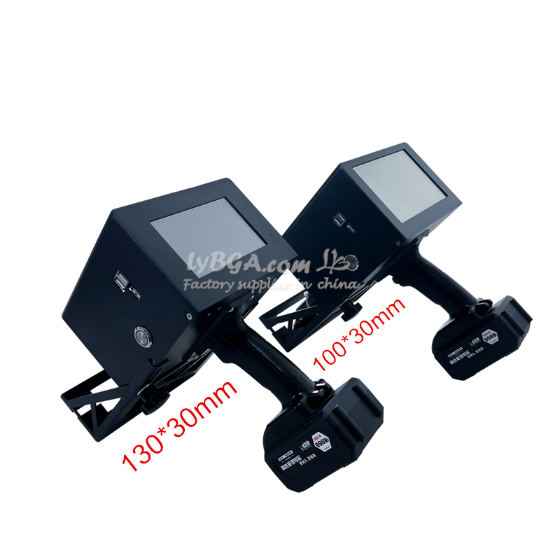 Портативный ручной маркировочный аппарат с литиевой батареей и сенсорным экраном для нанесения надписей на металлические таблички размером-CQ1057