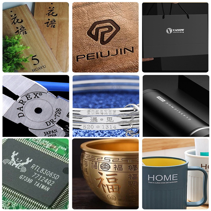 Разобранный настольный мини-лазерный маркировочный станок LY с возможностью модернизации ось вращения ось с роликовым приводом мощность-DBJ2054