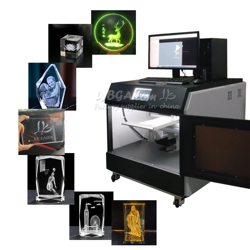 LY Laser станок для внутренней гравировки 2D и 3D модель LY-A02-DBJ3174