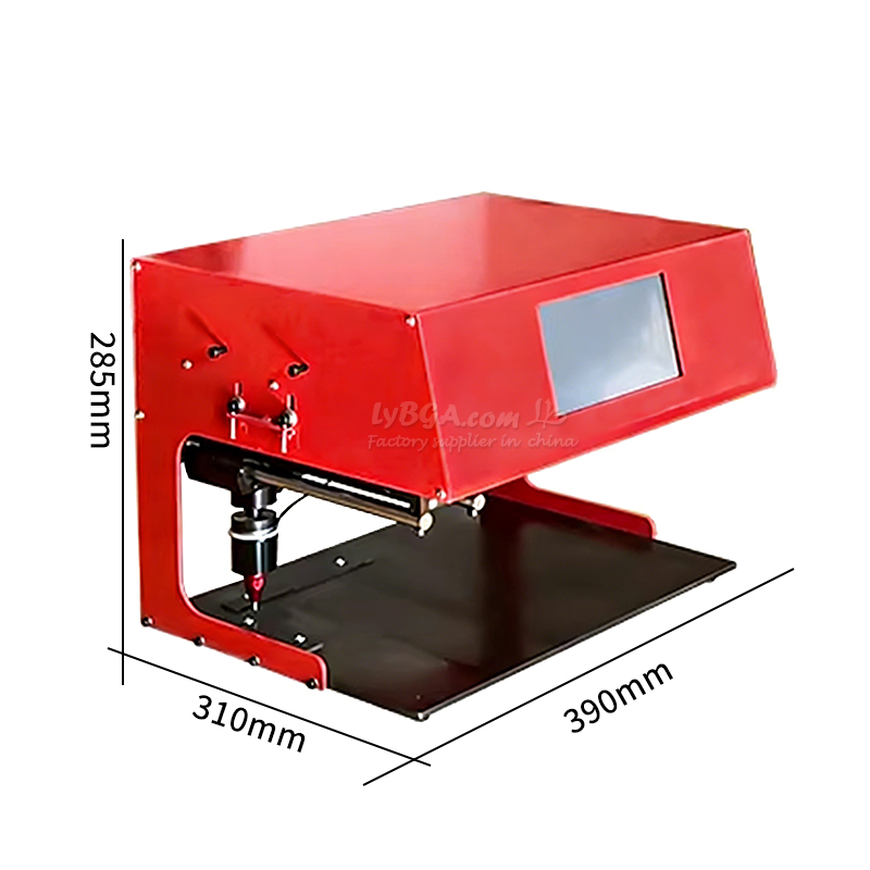 Настольные маркировочные станки, граверы и принтеры LYBGACNC с сенсорным экраном, пневматическим или электрическим приводом-DBJ3340