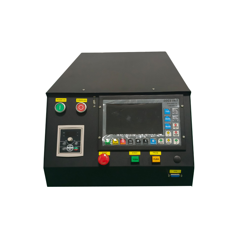 Универсальный блок автономного управления LY CNC DDCS V4.1 с 4 осями, встроенным приводом шагового двигателя, опцией частотно-регулируемого привода мощностью 2,2 кВт и проводной ручкой-CA4070-1