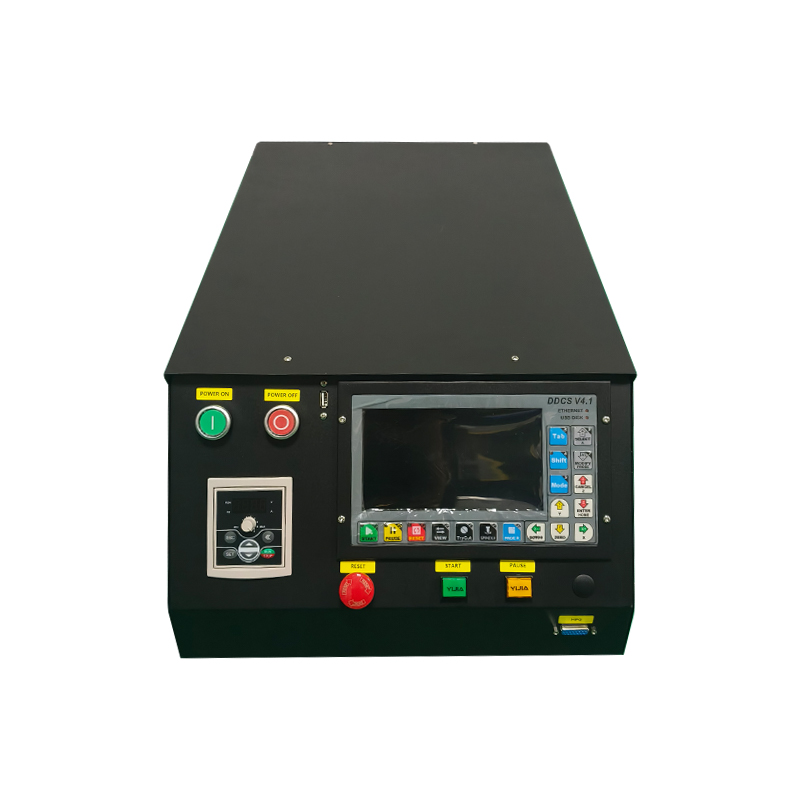 Универсальный блок автономного управления LY CNC DDCS V4.1 с 4 осями, встроенным приводом шагового двигателя, опцией частотно-регулируемого привода мощностью 2,2 кВт и проводной ручкой-CA4070-1