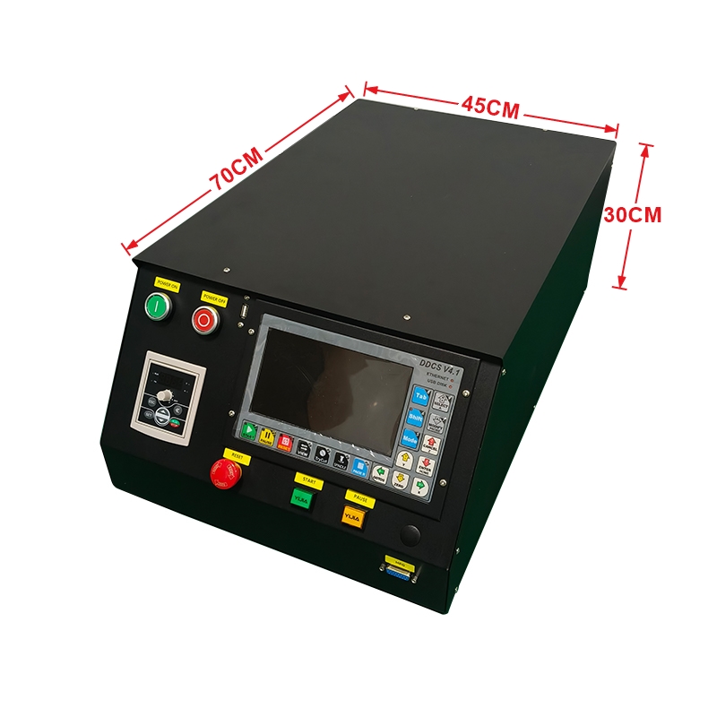 Универсальный блок автономного управления LY CNC DDCS V4.1 с 4 осями, встроенным приводом шагового двигателя, опцией частотно-регулируемого привода мощностью 2,2 кВт и проводной ручкой-CA4070-1