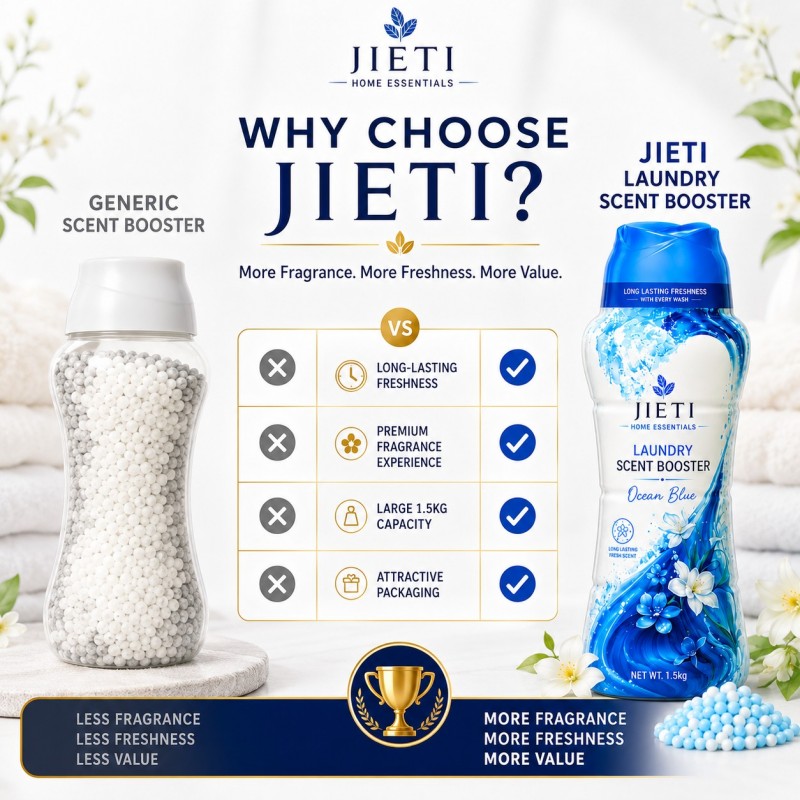 Ароматические гранулы JIETI | Большой объем, ароматизатор для стирки