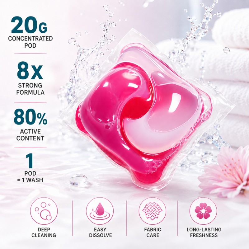 Капсулы для стирки белья (20 г)