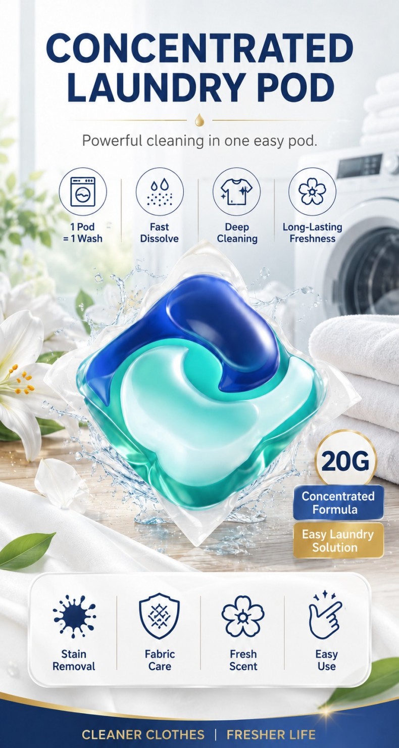 Капсулы для стирки белья (20 г) 6182 (7)