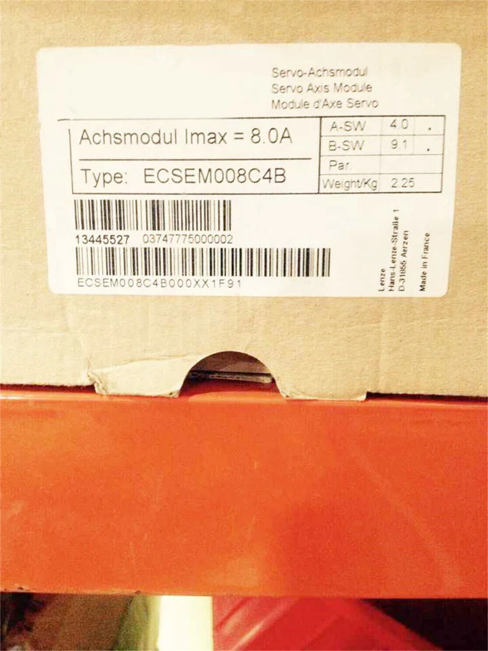 Высокопроизводительный многоосевой сервопривод Lenze ECSEM008C4B.