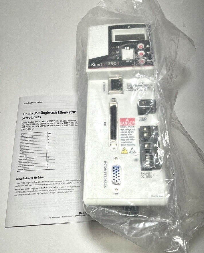 Новый сервопривод Allen Bradley 2097-V31PR2-LM