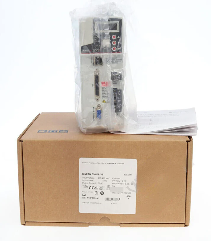 Новый сервопривод Allen Bradley 2097-V34PR3-LM
