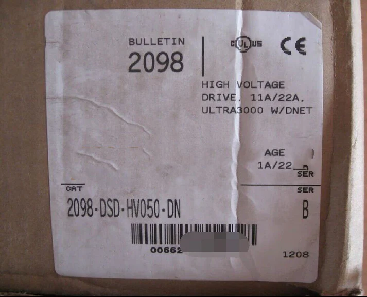 Новый сервопривод Allen Bradley 2098-DSD-HV050-DN
