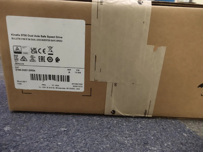 Новый Allen Bradley 2198-D057-ERS4 Kinetix 5700 Dual Axis Safe Speed Drive BULLETIN 2198 57.5A DUAL AXIS INVERTER SAFE SPEED В наличии